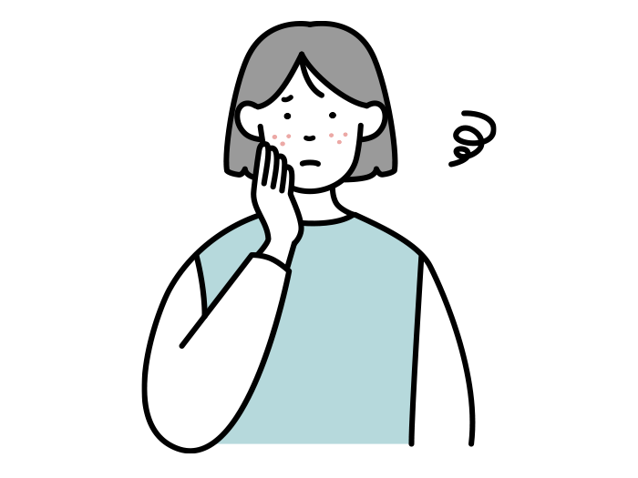 漢方薬局での肌荒れ・大人ニキビ相談