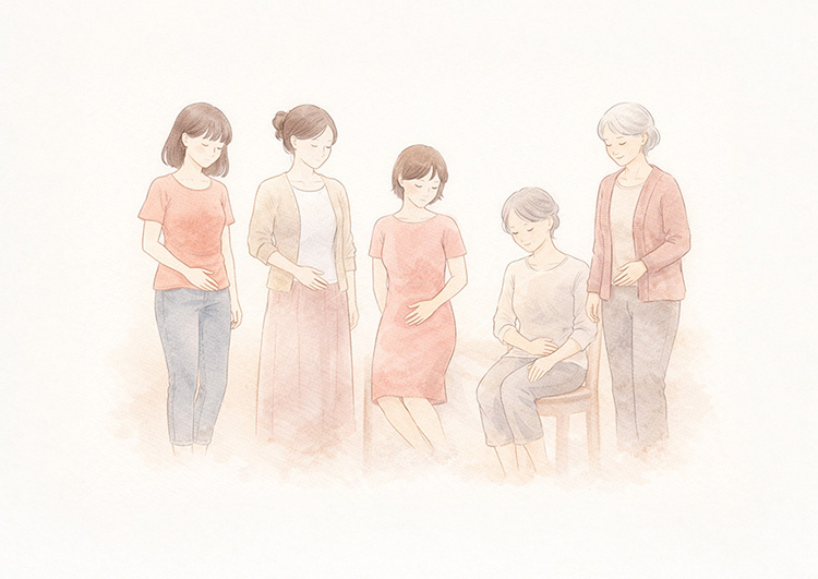 さまざまな女性