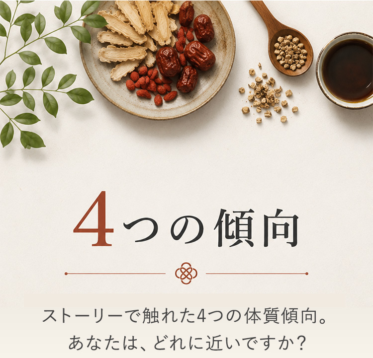4つの傾向——あなたに近いのはどれですか